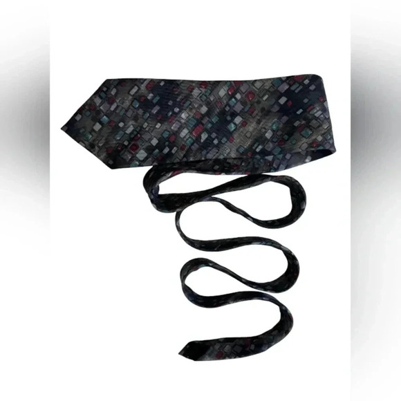 Frame 100% Silk Multicolored Necktie - Picture 2 of 5